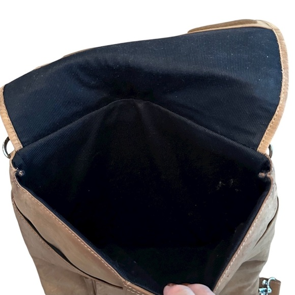 Michael Santoro Design MacCase Leather Vertical Messenger Laptop Computer Bag - Picture 5 of 7